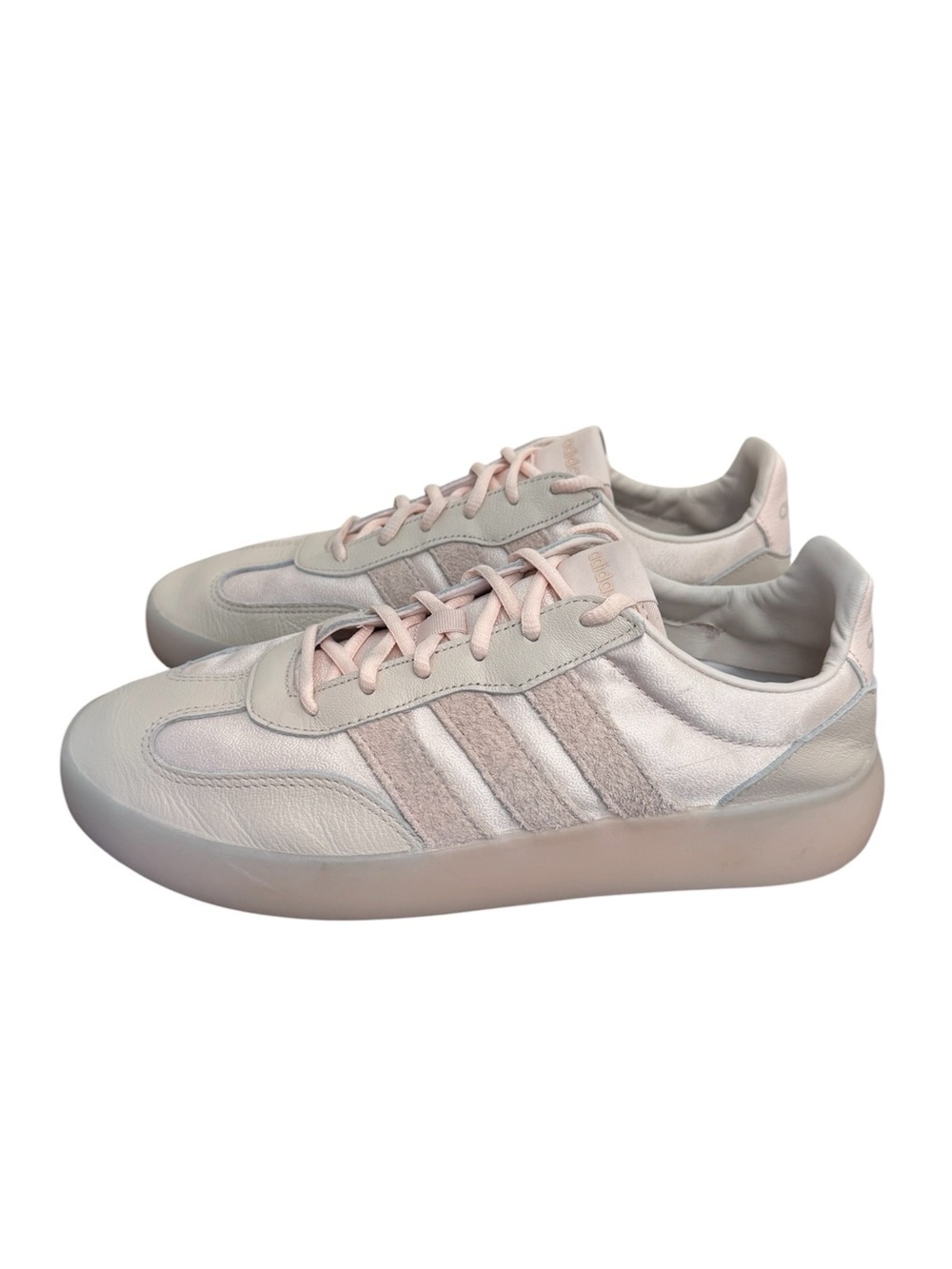 adidas Barreda Decode Lace Up  Womens Pink Sneakers Casual Shoes JR1222 Size 9.5